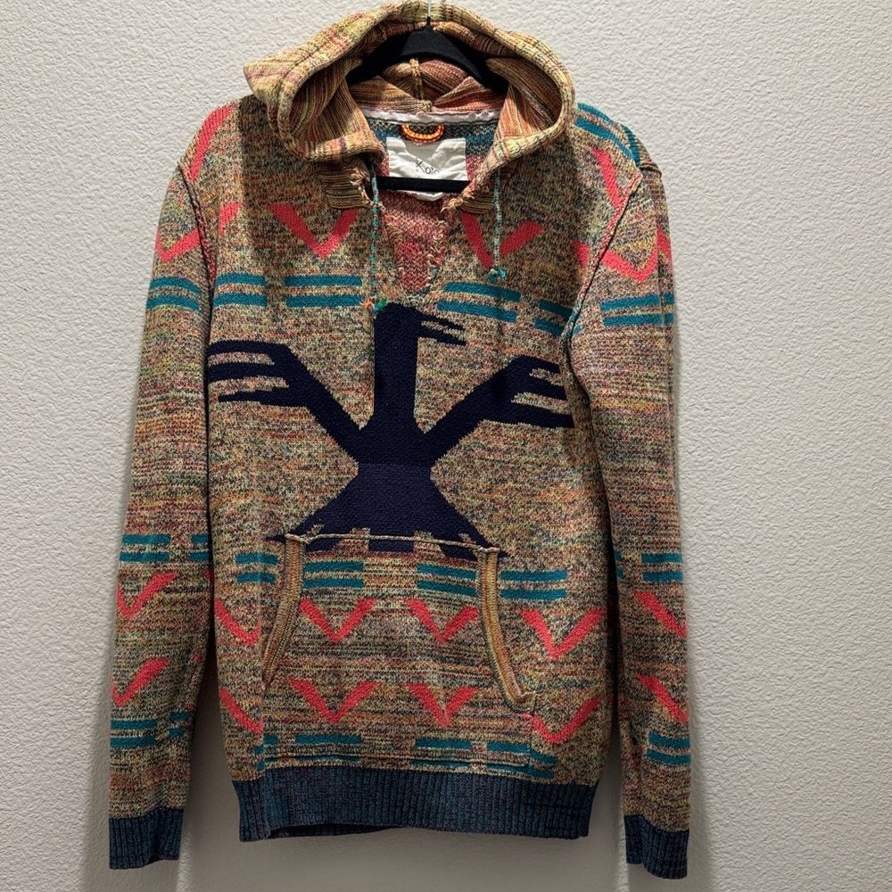 Koto Tribal Hooded Sweater Medium